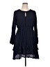 ModCloth 100% Rayon Solid Blue Casual Dress Size XL - photo 1