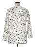 Green Envelope Stars Silver Pullover Sweater Size 1X - photo 2