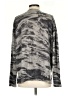 Enza Costa 100% Cashmere Camo Gray Cashmere Pullover Sweater Size S - photo 2