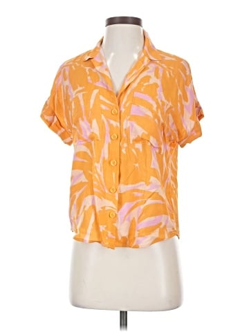 Cloth & Stone Short Sleeve Blouse (view 1)