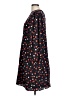 Ann Taylor 100% Polyester Hearts Black Casual Dress Size L - photo 5