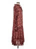 o.p.t Print Red Casual Dress Size S - photo 4