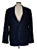 Armani Collezioni 100% Wool Blue Wool Blazer Size EU (IT) 46 / US 10 - photo 1