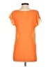 Pretty Rebellious 100% Polyester Orange Short Sleeve Blouse Size S - photo 2
