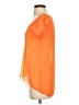 Pretty Rebellious 100% Polyester Orange Short Sleeve Blouse Size S - photo 5