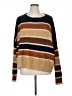 Unbranded Stripes Brown Pullover Sweater Size XL (estimated) - photo 1