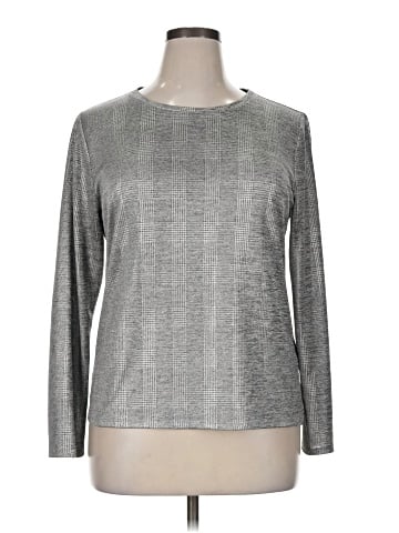 DKNY Long Sleeve Top (view 1)