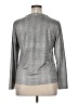 DKNY Metallic Silver Long Sleeve Top Size XL - photo 2