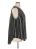 Torrid Stripes Black Sleeveless Blouse Size 1X Plus (1) - photo 4