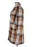 Timing Plaid Brown Coat Size M - photo 5