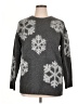 Lane Bryant Stars Gray Pullover Sweater Size XL (estimated) - photo 1