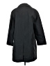 Gallery 100% Polyester Black Trenchcoat Size XS - photo 2