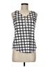 The Workshop White Sleeveless Blouse Size M - photo 1