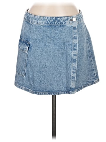 MNG Denim Skirt (view 1)