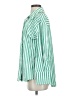 Unbranded Stripes Green Long Sleeve Button-Down Shirt Size XS - photo 5