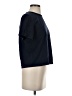 Athleta Solid Blue Short Sleeve Turtleneck Size S - photo 4