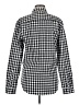 Calvin Klein Checkered-gingham Black Long Sleeve Button-Down Shirt Size M - photo 2