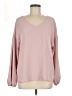 Unbranded 100% Polyester Pink Long Sleeve Blouse Size M - photo 1