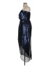 City Chic 100% Polyester Blue Cocktail Dress Size 14 Plus (XS) - photo 5