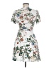 AaKaa Floral White Cocktail Dress Size M - photo 2