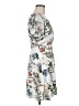 AaKaa Floral White Cocktail Dress Size M - photo 4