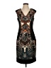 db established 1962 Graphic Black Cocktail Dress Size 4 - photo 1