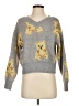 Assorted Brands Print Gray Pullover Sweater Size S - photo 1