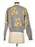 Assorted Brands Print Gray Pullover Sweater Size S - photo 2