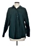 Oysho Solid Teal Long Sleeve Button-Down Shirt Size S - photo 1