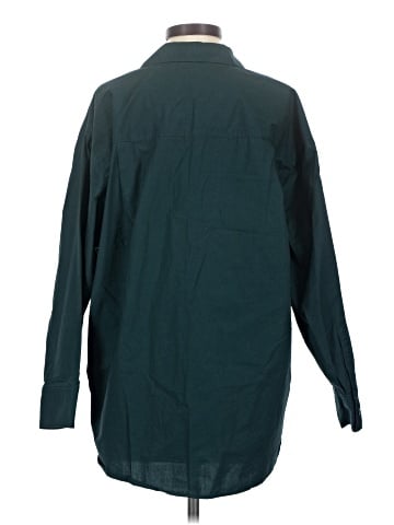 Oysho Long Sleeve Button-Down Shirt (view 2)
