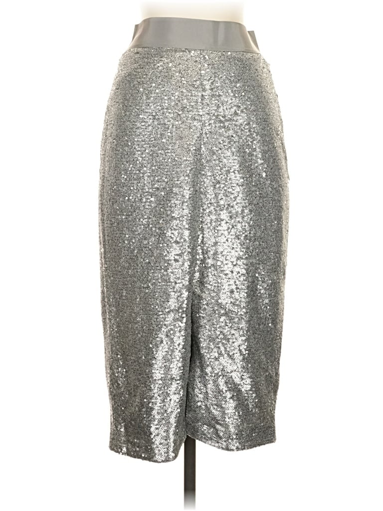 Pre-owned Court & Rowe Formal Skirt In Silver