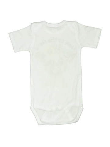 Laughing Giraffe Short Sleeve Onesie (view 2)
