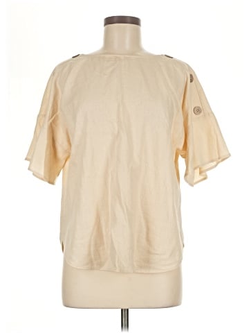 Anne Klein Short Sleeve Blouse (view 1)