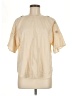 Anne Klein Tan Short Sleeve Blouse Size M - photo 1