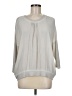 Marc Aurel 100% Viscose Gray 3/4 Sleeve Blouse Size EU 38 / US 8 - photo 1