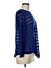 Bobeau Blue Long Sleeve Top Size M - photo 4
