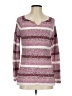 Eddie Bauer 100% Cotton Stripes Pink Pullover Sweater Size S - photo 1