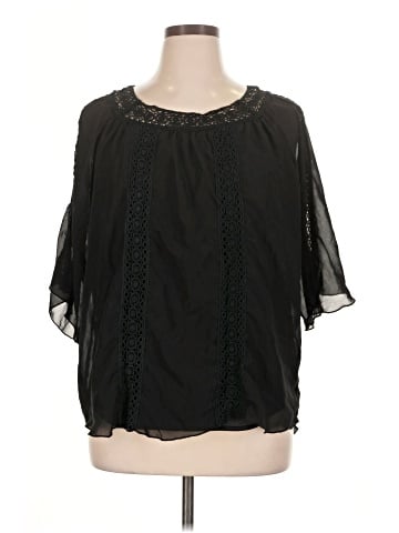 Umgee 3/4 Sleeve Blouse (view 1)