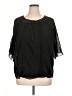 Umgee Black 3/4 Sleeve Blouse Size XL - photo 1
