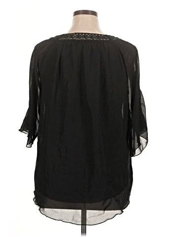 Umgee 3/4 Sleeve Blouse (view 2)