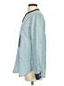 Vince. 100% Lyocell Color Block Blue Long Sleeve Button-Down Shirt Size S - photo 5