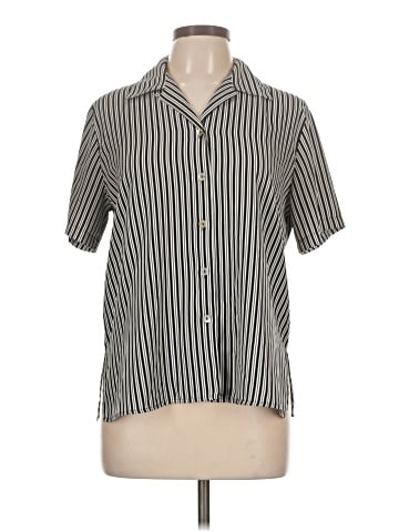 Impressions Short Sleeve Blouse (view 1)