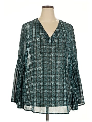 MICHAEL Michael Kors Long Sleeve Blouse (view 1)