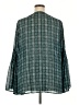 MICHAEL Michael Kors Teal Long Sleeve Blouse Size 2X - photo 2