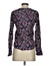 Esprit 100% Viscose Paisley Blue Long Sleeve Blouse Size 2 - photo 2