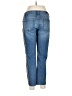 Kut from the Kloth Animal Print Blue Jeans Size 8 - photo 2