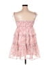 Lush 100% Polyester Floral Pink Cocktail Dress Size XL - photo 2