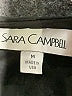 Sara Campbell Black Coat Size M - photo 6