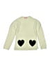 Isaac Mizrahi Hearts Green Pullover Sweater Size 5 - 6 - photo 1