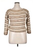 Assorted Brands Metallic Tan Pullover Sweater Size L - photo 1